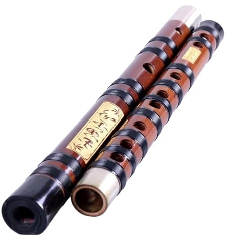 bambusflöte Professionelle chinesische Bambusflöte Querflöte Dizi Musicais Instrumentos 7 Löcher Bass F Flauta