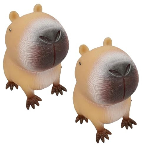 XPEX 1 Stück Anti Stress Spielzeug, Kapybara Kugelfisch Anti Stress Stressbälle, Anti Stress Bälle, Squeeze Ball Squeeze Spielzeug Für Erwachsene Und Kinder(9 * 8Cm)