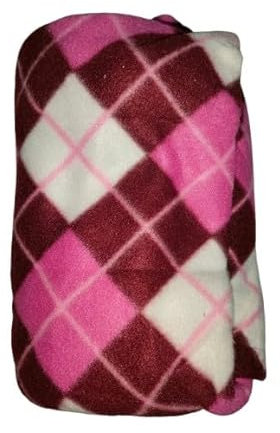 Corredocasa Plaid in Pile Ultra Morbido e Soffice con Elegante Trama Scozzese Made in Italy - Leggero e Confortevole - Perfetto per Divano, Letto (Viola, Singolo 130x160)