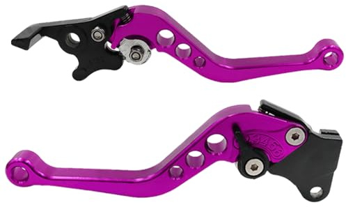 Vgvgaj Viola 2 Pezzi Frizione mo-to Freno Frizione Cilindro Maestro Serbatoio Leve Frizione Freno Mo-to Frizione Sinistra Mo-to Per Manubrio Sinistra E Destra