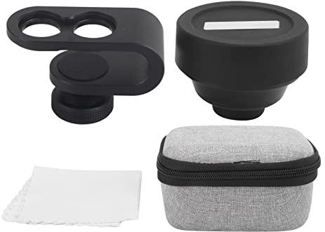 Obiettivo smartphone asferico lente ottica grandangolare zoom macro 75mm custodia inclusa clip universale facile da usare compatibile con smartphone IOS e tablet
