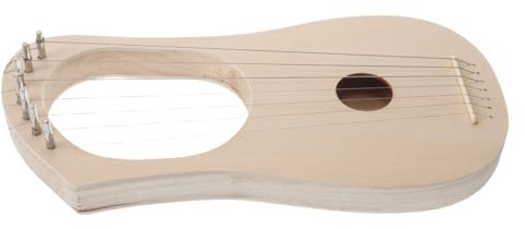 BESPORTBLE Diy Holz Lyra Harfe Saiten Bausatz Für Erwachsene Und Junge Mädchen Einsteiger Mit Klangplatte Einfache Montage Persönliches Musikinstrument Kreatives Musikbastelset Für Musikpraxi
