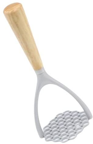 SOIMISS Schiacciapatate Manuale con in Pressa in Alluminio Ergonomica per Purè Utensile Resistente e Versatile per Verdure e Frutta