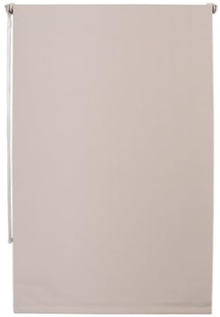 MadeInNature Store Enrouleur Totalement occultant, Isolant Thermique Fixation avec ou sans perçage, Store Enrouleur Opaque, Fenêtres et Portes, Protection Solaire (50x90cm, Beige)