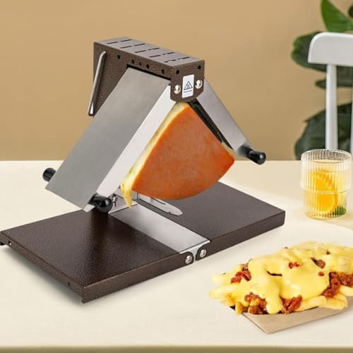 Gril À Fromage Professionnel 900 W, Appareil À Raclette Électrique, Demi-meule À Fromage Inclinable Et Réglable, Chauffage Rapide Multifonction for Restaurant Et Cuisine