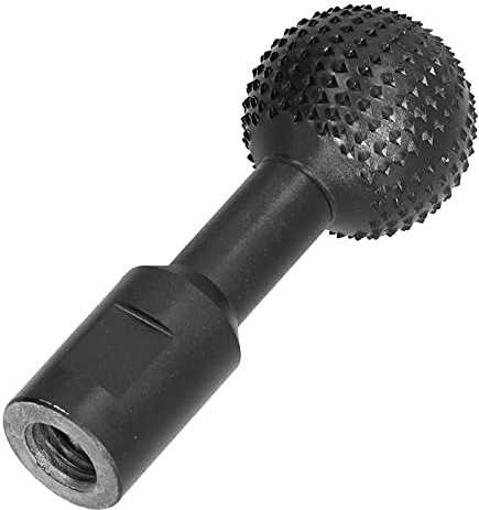 Qudinip Fresa Giratoria Esférica, Herramienta de Tallado en Madera de Acero Al Carbono para Pulir, Pulir y Grabar, con 40 Mm de Diámetro, para Carpintería, Procesamiento de Metale