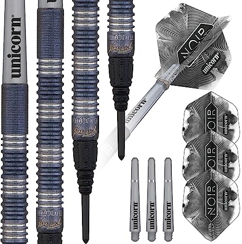 Einhorn-Dart-Set mit weicher Spitze, James The Machine Wade, 70 % Wolfram-Barrels, Epic Soft Tips, Präsentationsverpackung, 18 g oder 20 g