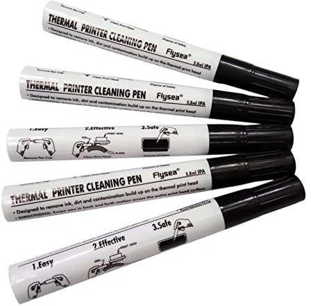 5X Universelle Druckkopf Reinigungsstift Alkohol Stift - für Gprinter