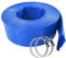 Swimming Pool Backwash Hose,66Ft Reinforced Heavy-Duty PVC Blue Drainage Hose,Weatherproof and Explosion-Proof,Used for Water Delivery and Swimming Pool Drainage with Two Hose Clamps (3In)