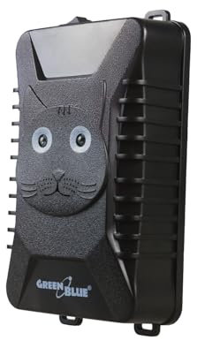 GreenBlue GB725 gnagar- och mårdavskräckare med ultraljud och LED-lampor