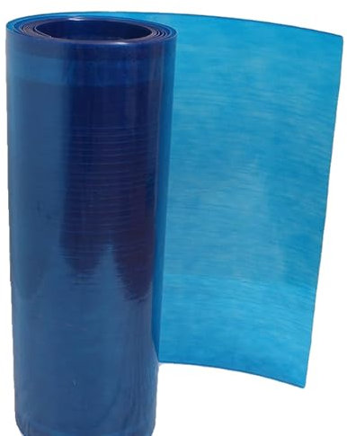 LRYELWA Polycarbonat Dachplatten 0,8mm Glasfaserplatte Gewächshausplatten Kunststoffplatte,für Garten,Vordächer,Terrasse,Balkon,Schlagfest,Regenfeste,Leicht Zu Schneiden (0,5m x 4m)