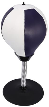 WHAMVOX Tisch-boxball Mit Saugnapf Fitness-trainingsball Für Büro-Desktop Druckentlastender Ball Federständer Großer Saugnapf Luftpumpe Für Finger-Fitness