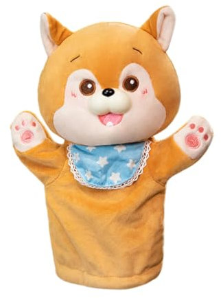Tier Handpuppen für Kinder Handpuppe für Kinder Plüschtier realistische Puppe Handpuppe Rollenspiel süßes Puppentheater für Shows Spiele Schulen Geschenke