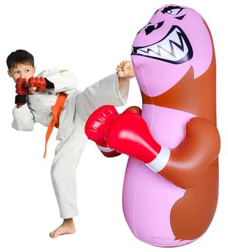 Kinder Boxsack, Aufblasbarer Schnuller, Tierbeutel, De-Stress Boxsack