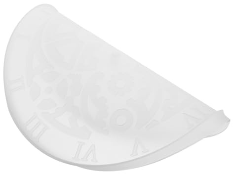 Operitacx Silikonform Für Uhr Diy 20X20Cm Flexible Gießform Mit Arabischen Und Römischen Zahlen Für Epoxidharz Uhrdekor Und Kreatives Basteln