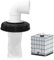 mizikuu 90°Filtro Acqua Piovana, IBC Coperchio Filtro 165 mm Serbatoio Acqua Pioggia IBC Coperchio per filtro dell'acqua piovana Filtro per Tappo Serbatoio Acqua Piovana