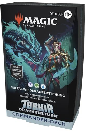 Magic: The Gathering Tarkir: Drachensturm Commander-Deck – Sultai-Wiederauferstehung (Deutsche Version)