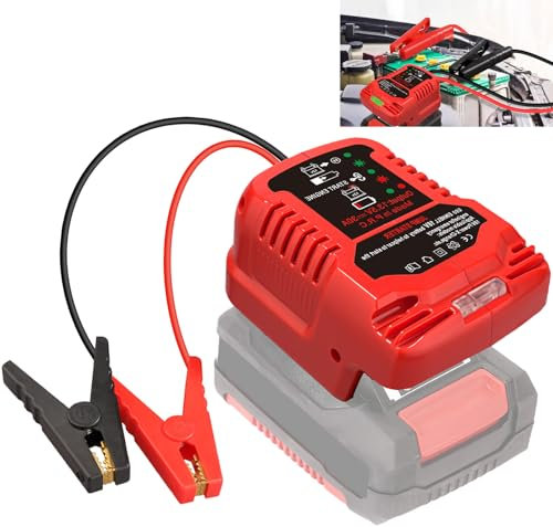Aide au démarrage de voiture - Adaptateur de démarrage pour batterie Einhell 18 V PXC lithium-ion - Adaptateur booster d'aide au démarrage (batterie non incluse)