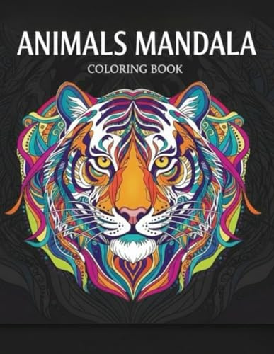Animals Mandala: Coloring Book
