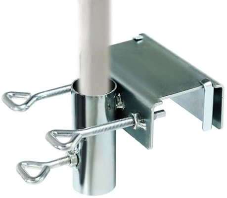 Sonnenschirmhalter, robuste Schirmklemme, Metall, Schirmständer, Eisen, Sonnenschirmhalter für, Hof, Balkon, Deck, Boote | Schirmhalterung Deckhalterung für Sonnenschirme