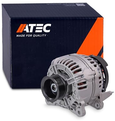 ATEC Germany 1x Lichtmaschine 14V 120A | Kompatibel mit: VW LT 28-35 II Bus, LT 28-46 II Kasten, LT 28-46 II Pritsche/Fahrgestell, TRANSPORTER T4 Bus