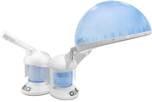 Elitzia ETKD2328a - Vaporizzatore 2 in 1 per la cura dei capelli e del viso, con cappuccio, strumento di bellezza per uso domestico