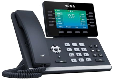 Yealink SIP-T54S IP-Konferenztelefon, Schwarz (erneuert)