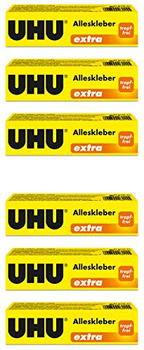UHU 1646015 - extra Alleskleber (6 Stück)
