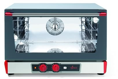 Four à Convection Manuel - Avec Humidité - 3 ou 4 Niveaux 600 x 400 - GN 1/1 - Venix