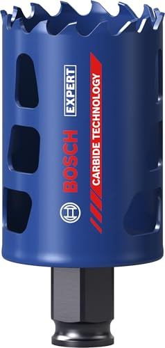 Bosch 1x EXPERT Multi Material Power Change Plus-hålsåg (för Trä med metall, Tegel, Ø 44 mm, Professional Tillbehör Borr)