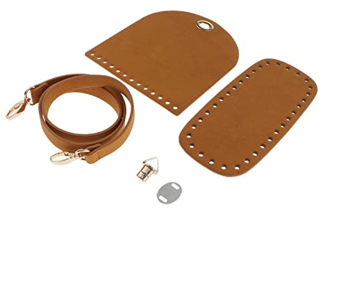Hellery Einlegeboden Taschenboden Tascheneinlegeboden mit Taschenzubehör zum Nähen und Häkeln für Taschen-Herstellung - Braun