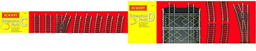 Hornby R8223 00 Gauge Track Extension Pack C & R8224 00 Gauge Track Extension Pack D