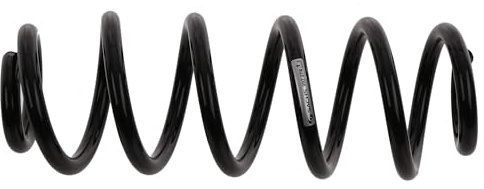 SACHS 2x Fahrwerksfedern Federn Hinten Schraubenfeder mit konstantem Drahtdurchmesser Länge: 324mm Außendurchmesser: 113mm 992 274