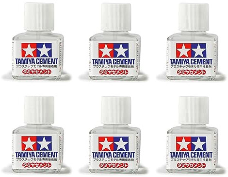 TAMIYA 87003 Liquid Cement Glue Plastic Hobby Adhesive 40ml SIX PACK