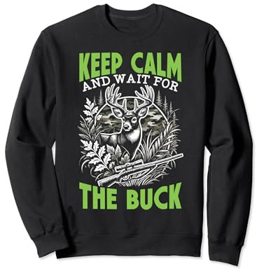 Love Deer Jagdsaison Hirschjäger Tierjäger Sweatshirt