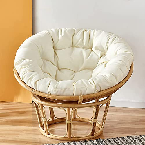 Papasankissen, Papasansessel, Outdoor, Papasansessel, Papasan Hängekorb, Stuhlkissen, weiches dickes Schaukelpapasan, Outdoor-Stuhlkissen (nur Kissen)