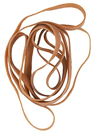 VILLCASE 96pcs Elastic Bands Heavy Duty Industrial Rubber Bands for Office Trash Can Folders