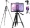 elitehood Trípode para iPad de 172 cm, trípode para cámara ultraestable para iPad Pro de 12,9, soporte para tablet para grabación de vídeo/fotografía, compatible con tabletas de 4,7 a 13 pulgadas,
