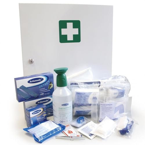 1 Stück Actiomedic Gramm Medical ACTIOMEDIC® Metall-Branchenschrank Lebensmittel | DIN 13157, weiß, L: 11cm, B: 40cm, H: 45,5cm