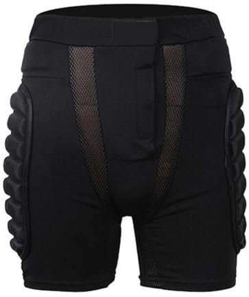 MZSKLW Schutzhosen Gepolsterte Snowboard S-XL-Hüftschutzhose, gepolsterte Motorrad-Shorts, Skihose, Protektor, Skaten, schützende, hüftgepolsterte Shorts FüR Ski Skifahren Skating Snowboard(XL)