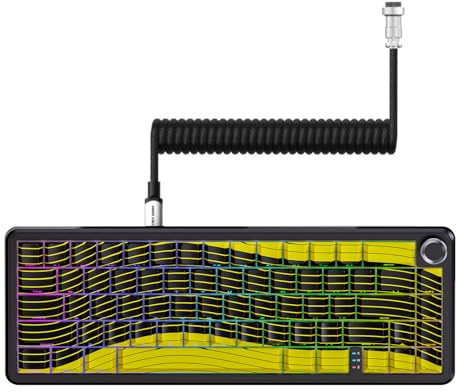 ATTACK SHARK X65PRO HE Rapid Trigger Keyboard, Magnetic Gaming Keyboard, Magnetic Switch, Tri-Mode, 0.01mm RT Accuracy, 0.125ms Latency, 8K Polling Rate, 128K Scan Rate, Dye-sub PBT Keycap
