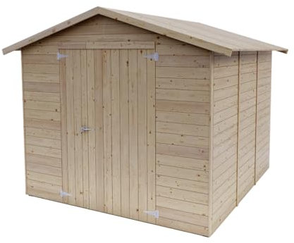 Casetta in Legno da Giardino Lady Big 2.5x2.5 m – Personalizzabile, Pareti 19 mm, Montaggio Facile a Pannelli, Made in Italy