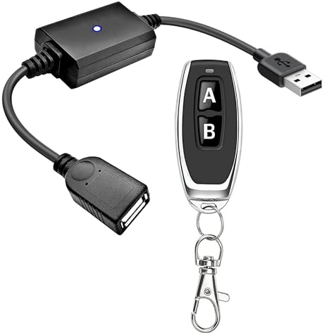 DC 5V USB Wireless Remote Control Switch,3A RF Relay Power Switch