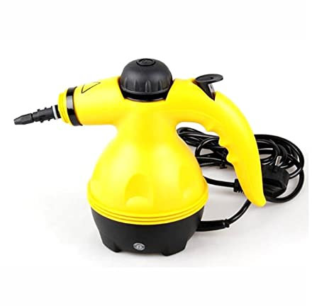 Pulitore a Vapore Multiuso ad Alta Temperatura per Scopa a Vapore con 9 Pezzi Accessori per la rimozione delle Macchie Tappeti Tende Seggiolini per Auto Uso Multiuso per Tutta la casa