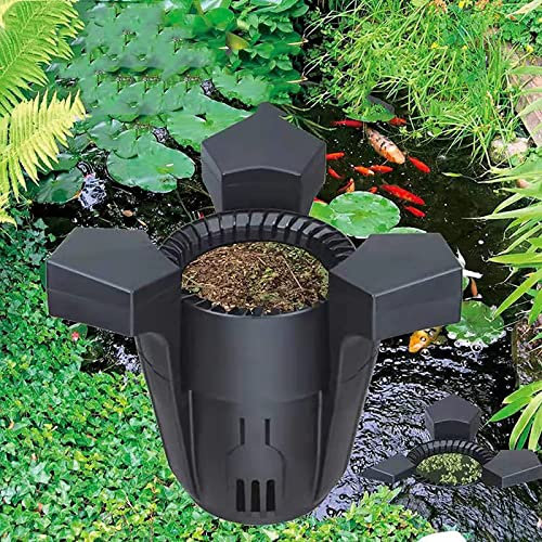 Floating Skimmer Automatic Pool Cleaner, 2 In 1 Floating Pond Skimmer, Continually Captures Floating Debris, Eliminates Need to Manually Skim Pool by Hand w/Long Pole, for Fish Pond, Swimming Pool