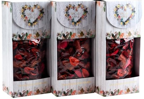SiL Interiors Christmas Pot Pourri In Gift boxes - Spiced Apple Fragrance - Set of 3