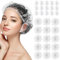 200PCS Cuffie Doccia Cuffie Doccia Monouso Cuffie Capelli Cuffie, Paraorecchie Doccia Impermeabile, Trasparente Cuffie Docciacon Fascia Elastica con fascia elastica, per casa e hotel, Bagno, Spa, ect