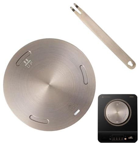 Fukamou Induction Converter Disk,Heat Diffuser Cooking Induction Adapter - Heat Induction Diffuser Plate, Cooktop Heat Diffuser, Stove Converter Disk