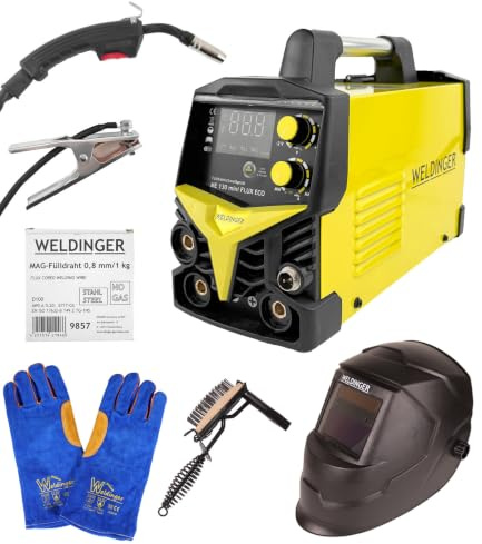 WELDINGER Komplettset ME 130 mini FLUX ECO Fülldrahtschweißgerät