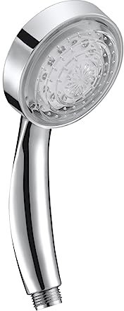 ANDRESLAD Cabezal De Ducha Luz Led Colores Resistente Indicador De Temperatura Sin Pilas